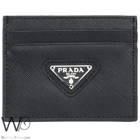 prada cardholder mens|Prada men wallet price.